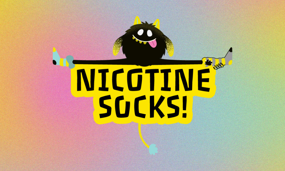 NICOTINE SOCKS – une campagne nationale qui parle autrement de la nicotine