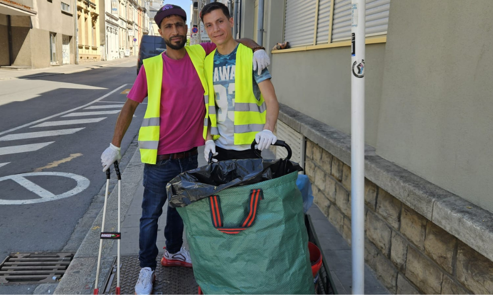 La Stëmm vun der Strooss pomponne le quartier Gare