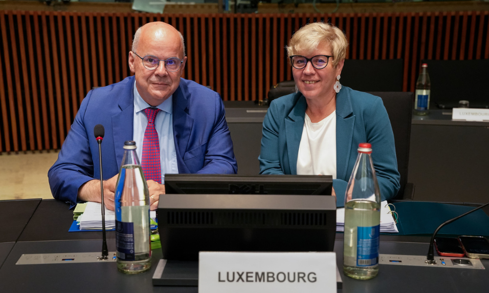 Marc Spautz, Martine Deprez, Max Hahn et Claude Meisch ont participé au Conseil EPSCO à Luxembourg