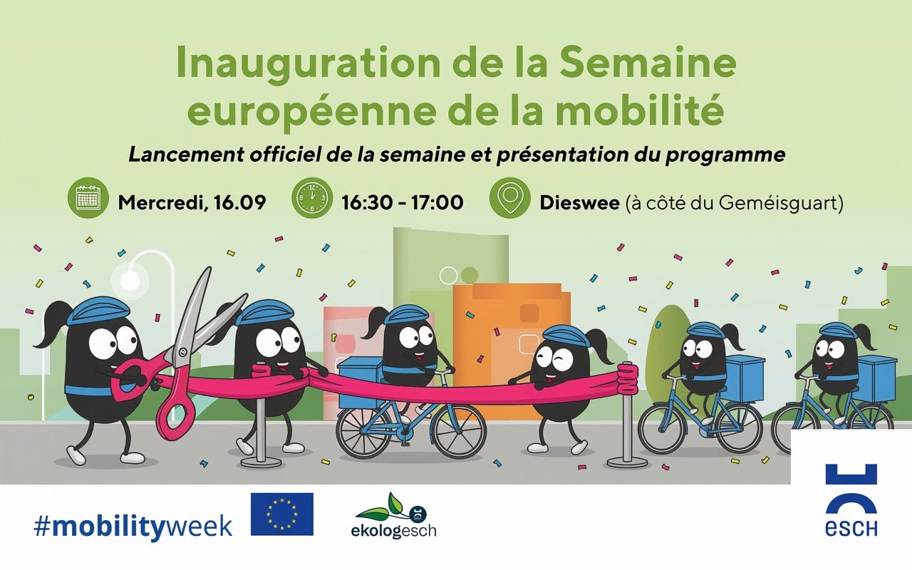 Inauguration de la Semaine européenne de la mobilité