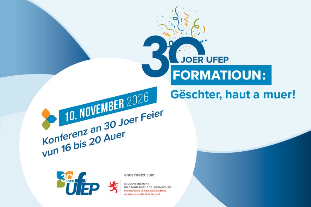 30 ans d&rsquo;UFEP – Formation : hier, aujourd&rsquo;hui et demain !